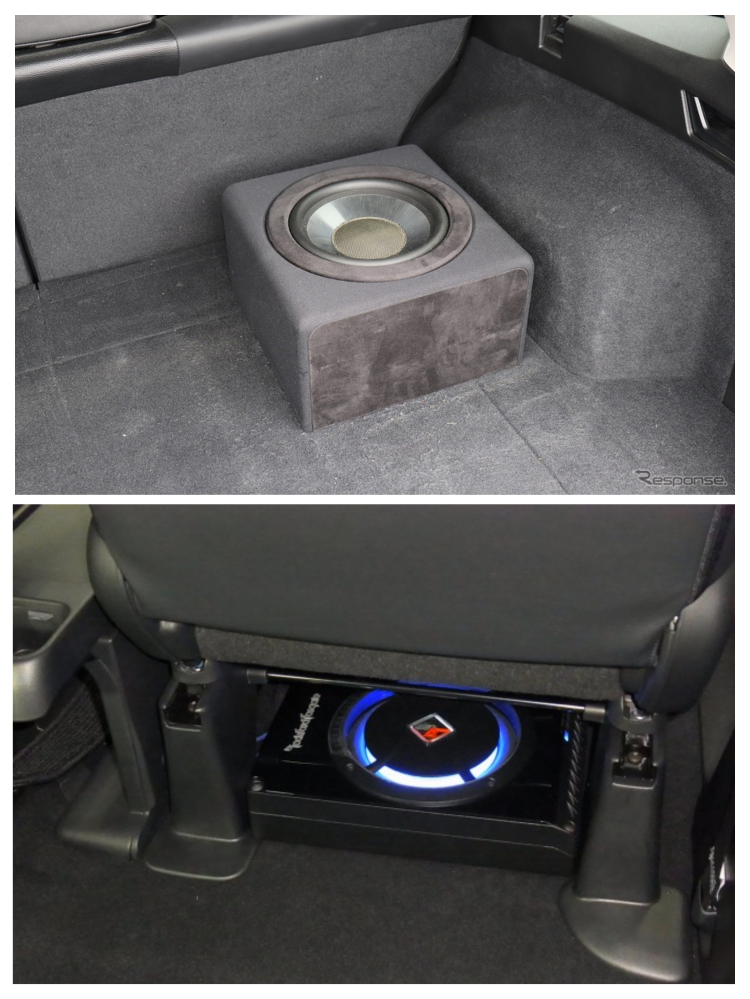 車のドアスピーカーがしっかりしてれば、チューンナップウーファー 