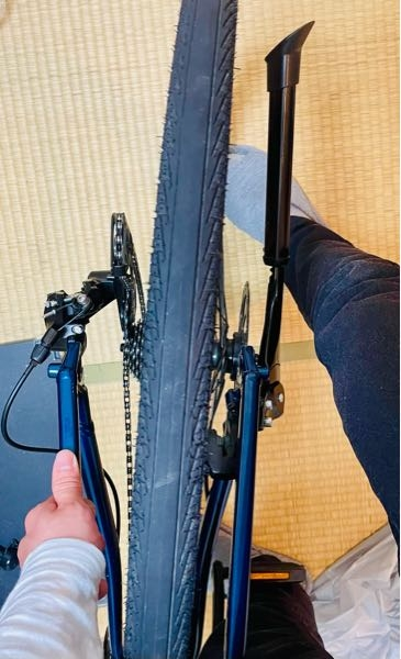 trekのクロスバイクの後輪がパンクしました。修理するにはいく