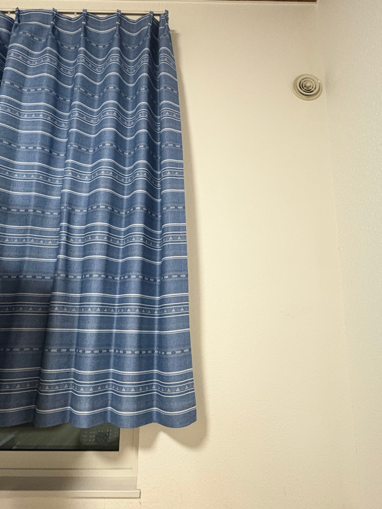 北海道(苫小牧市)に引っ越してきました。カーテンを以前の家から持っ 