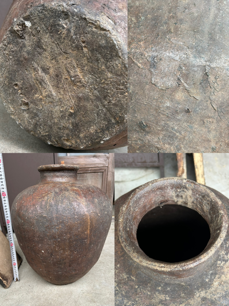 画像内の壺ですが、古備前でしょうか。時代はいつ頃かなどお教えく