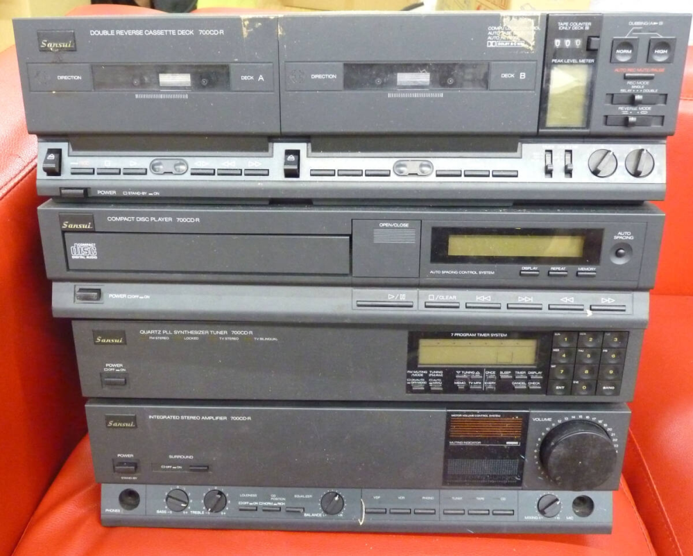 画像の山水電気SANSUI700CD・Rを買ったのですがこの機 - Yahoo!知恵袋