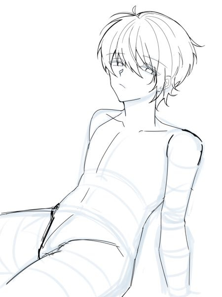 イラスト描き始めて1年の初心者です。この絵ってどう思いますか？自分