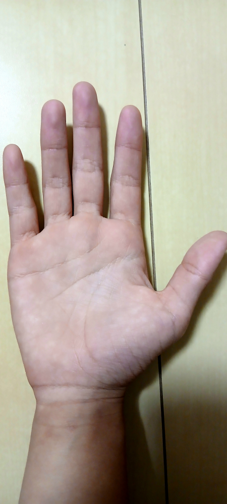 手相を見て欲しいです色は見やすいよう加工してます - Yahoo!知恵袋