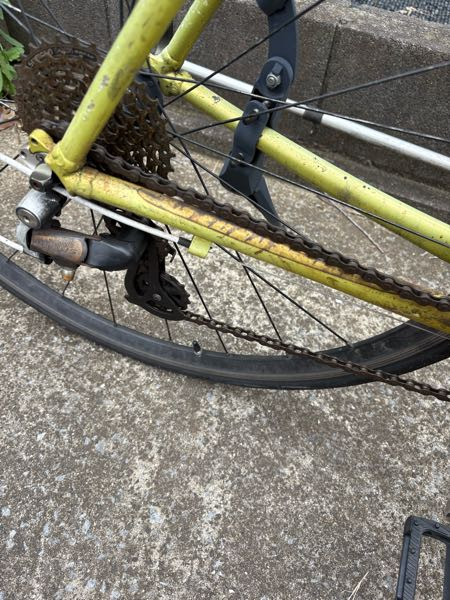自転車の不具合の箇所について教えてください。giantのクロス