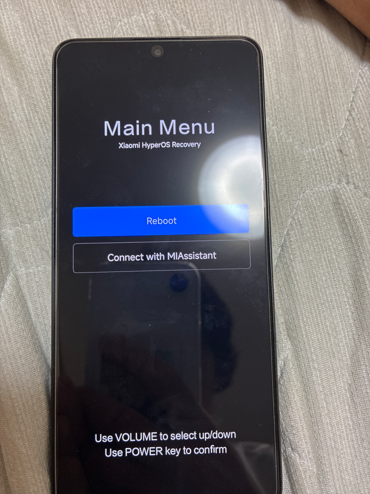 スマホの初期化について質問です。Redminote13pro5Gというス