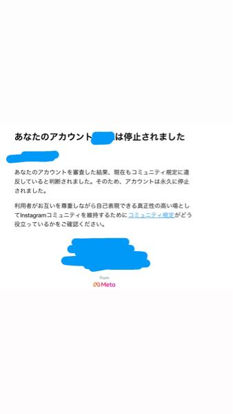 朝起きたらインスタのアカウント全てロックされていました