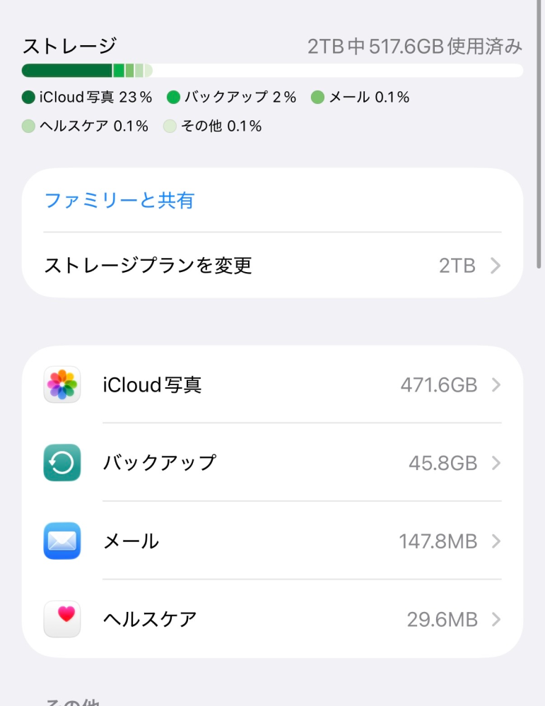iCloudのストレージを減らしたいです。iCloud写真の容 - Yahoo!知恵袋