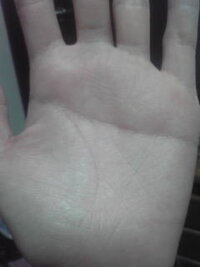 手相占いお願いします 両手とも ますかけ線ですが右手は そ のよ Yahoo 知恵袋