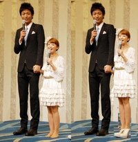 矢口真里 中村昌也2ショット結婚会見の写真を見て難しいです 正直他 Yahoo 知恵袋