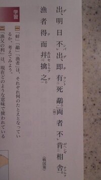 漁夫の利 の漢文の両者不肯相舎 の 不肯相舎 ってどういう意味 Yahoo 知恵袋