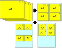 Worda4横4ページをa4用紙1枚に印刷する方法 Word03です Yahoo 知恵袋