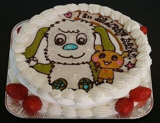 ｷｬﾗｹｰｷについて写真のようにｹｰｷ屋さんのｷｬﾗｹｰｷはど Yahoo 知恵袋