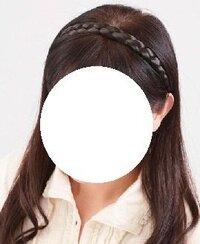 男子に質問 女子の髪型についてお聞きします 三つ編みカチューシャヘアを Yahoo 知恵袋