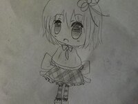 イラストの評価 アドバイスをお願いいたしますm M ちびキャラデ Yahoo 知恵袋