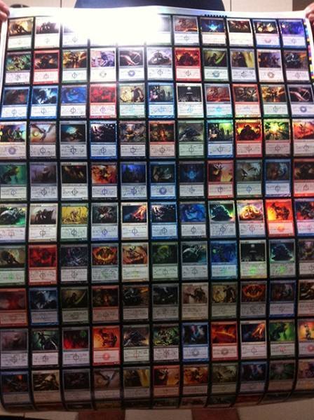 MTG未裁断シートの価値 - 私はマジックザギャザリングのカードを時々オ