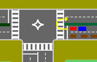 交差点でuターンしようとしている車の後ろに並ぶ車はバカ 下記のよう Yahoo 知恵袋