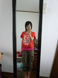 中3女子明日の花火大会に来て行く服なんですけど この格好どうですか Yahoo 知恵袋