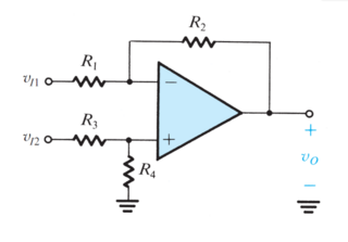 Yahoo!知恵袋電子回路についての質問です 図の回路のR2だけをコンデンサCに置き換えた場合得られるVoは何になりますか? 差動増幅回路だけのときと積分回路だけのときの答えはわかっているのですが