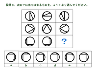 このiqテストの問題が解けません 半時計回りに円が回っているのは分 Yahoo 知恵袋