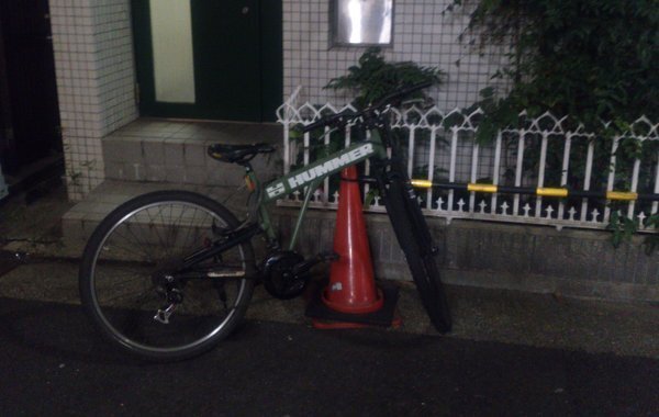 捨ててある自転車を持って帰った場合 友達に言われた