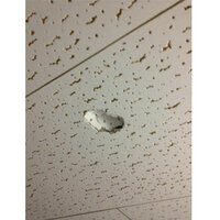 写真の様に賃貸の天井に穴が 調べたところジプトーンという素材のようです 管 Yahoo 知恵袋