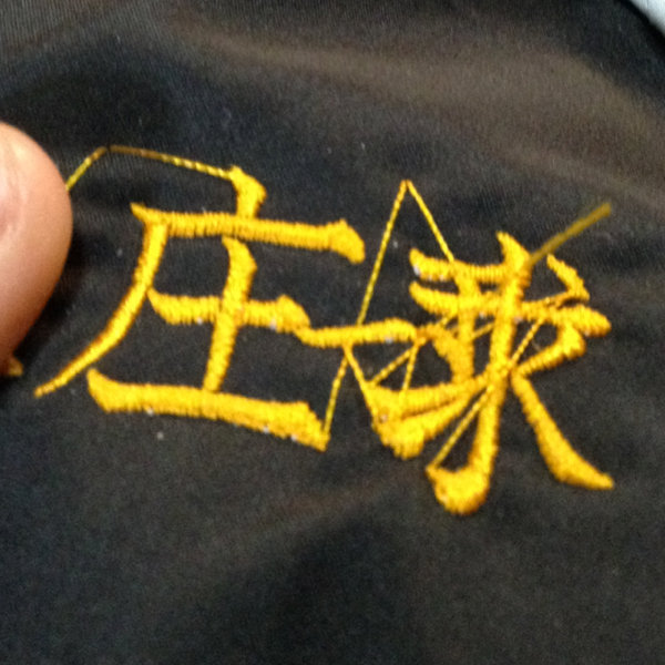 刺繍も出来るミシンがあります。間違えてしまい、やり直したいのですが