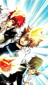 家庭教師ヒットマンreborn ツナとバジルは分かるんですが左の人誰で Yahoo 知恵袋