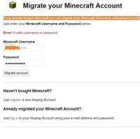 Minecraftの公式サイトにログインができません 購入したのは何年も前なの Yahoo 知恵袋