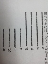 この問題を解いてください。ここに8本の針金がある。4本は、他の4本の 