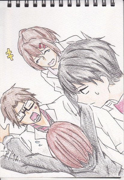 絵の評価お願いします 中学2年生です カゲロウプロジェクトの Yahoo 知恵袋