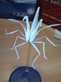 折り紙は得意ですか すっごいですね こんな形のツルを初めてみました Yahoo 知恵袋