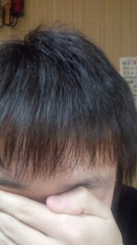 頭髪検査のため 髪を切りにいきました ですが 写真のように 変な前髪に Yahoo 知恵袋