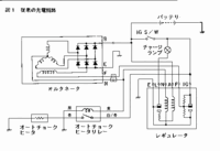 オルタネータがちゃんと発電しているか見たいです。 - 古いタイプでIC