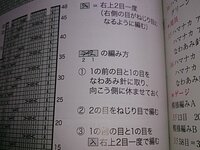 棒編みの模様編みをしていますが 編み図の編みかたがわからずいきづ Yahoo 知恵袋