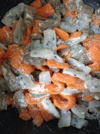 こんにゃくを胡麻油で炒めていたら白い泡が立ちます W Yahoo 知恵袋