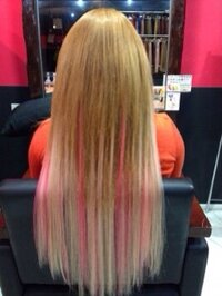 高校2年生です 夏休みに髪の毛染めてピンクエクステつけたいんですけどこの写 Yahoo 知恵袋