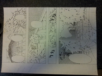 漫画を描いている方へ質問です 見開き の描き方について質問させ Yahoo 知恵袋