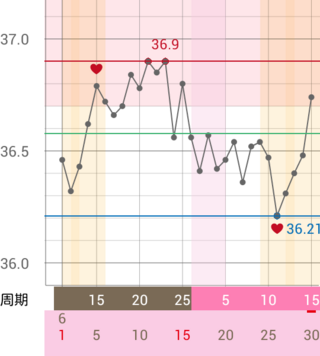 出血 妊娠 基礎体温下がった