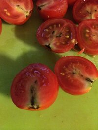 ドライトマトをつくろうと思い 八百屋さんで購入したミニトマトが写真のように Yahoo 知恵袋