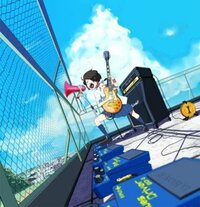 女の子が屋上でギターを弾いているアニメについて質問です 私はアニメに Yahoo 知恵袋