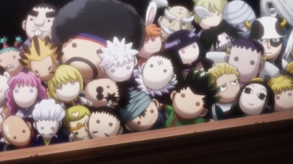 アニメ、ハンターハンターの第141話にでてくる、ヒソカのおもちゃ