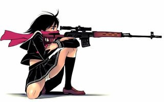 無料ダウンロード クール 銃 かっこいい 女の子 イラスト 素晴らしい漫画