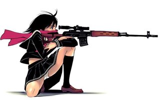 25 クール 銃 かっこいい 女の子 イラスト 美しい芸術