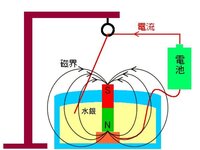 ファラデーモーターの原理が理解できません 電流の向きと磁場の向きを何 Yahoo 知恵袋