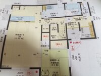 この間取りの配置図どう思いますか 南玄関です 鬼門 裏鬼門を考えると 北東にある 教えて 住まいの先生 Yahoo 不動産