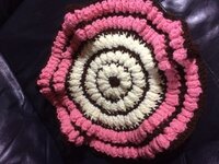 パプコーン編みの円座について 編み図通りに細編みとパプコーン編みを繰り Yahoo 知恵袋