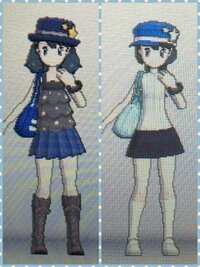 ポケモンxyで この女の子のような服装にしたいです この子の服装 Yahoo 知恵袋