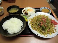 焼きそば定食は 関東や東北では食えへんのんけ 鳥取県の喫茶店入 Yahoo 知恵袋