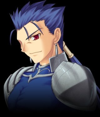 Fate/staynightのランサーのピアスはどうやってついていると思い