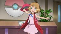 アニメポケモンｘｙセレナは髪型が変わりましたね 服装や帽子も変わ Yahoo 知恵袋